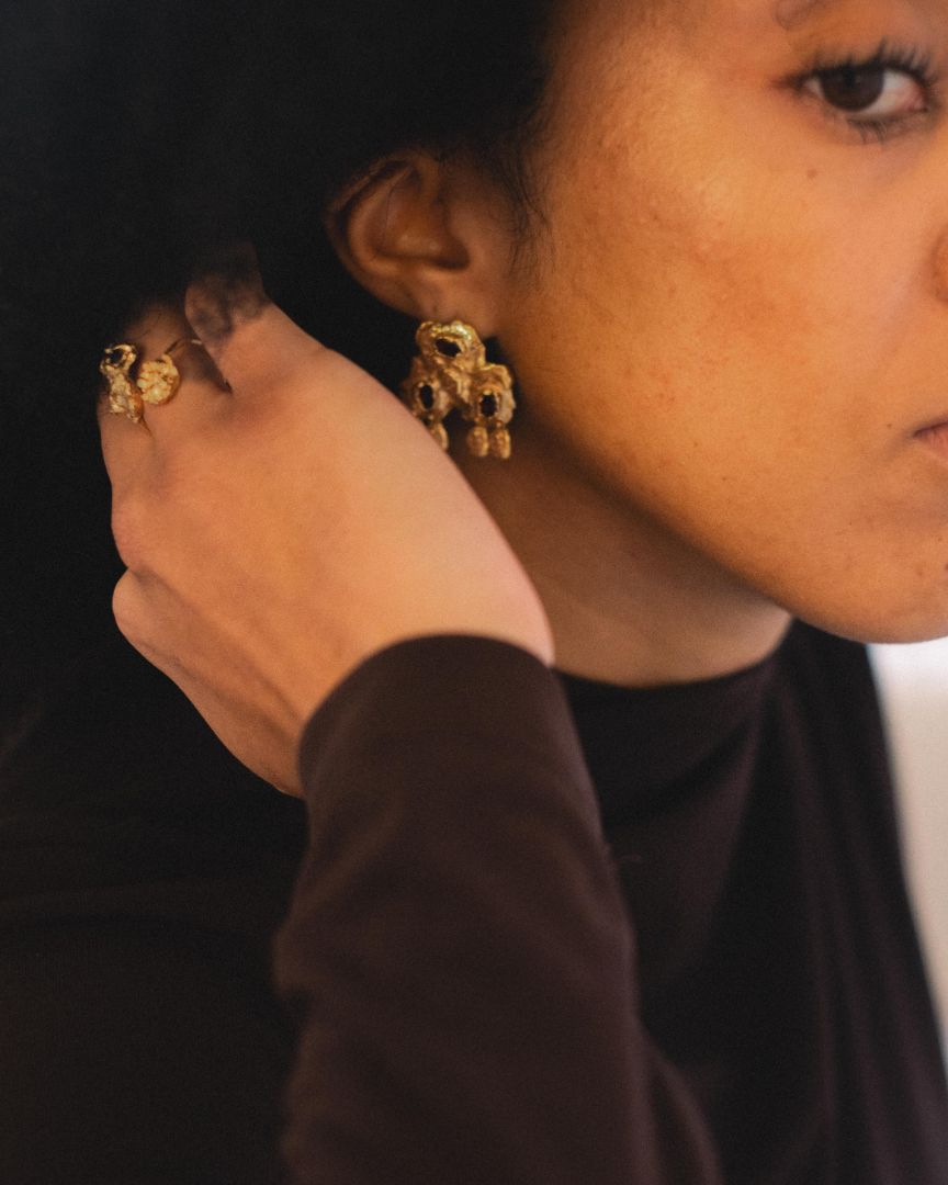 Brincos Perseidas - Peça única