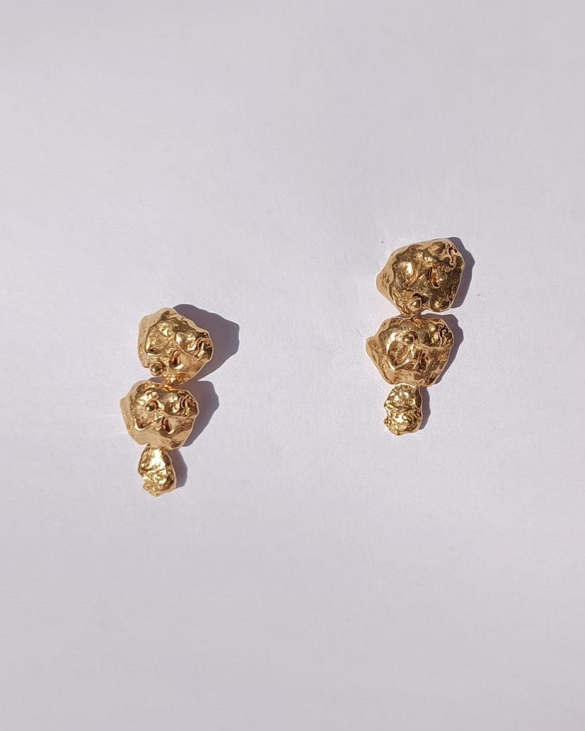 Brincos pequenos Meteoro - Peça única