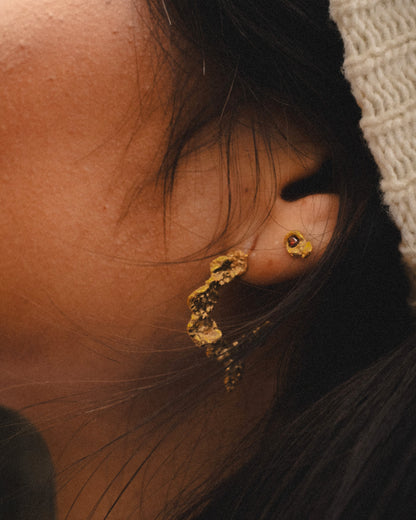 Mini brincos semente - Trio